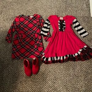 Sz4-5 Holiday dress lot